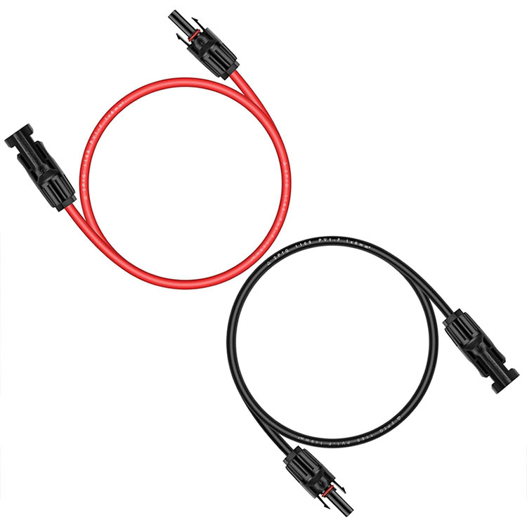 3 фут 10AWG кабели тамдиди офтобӣ